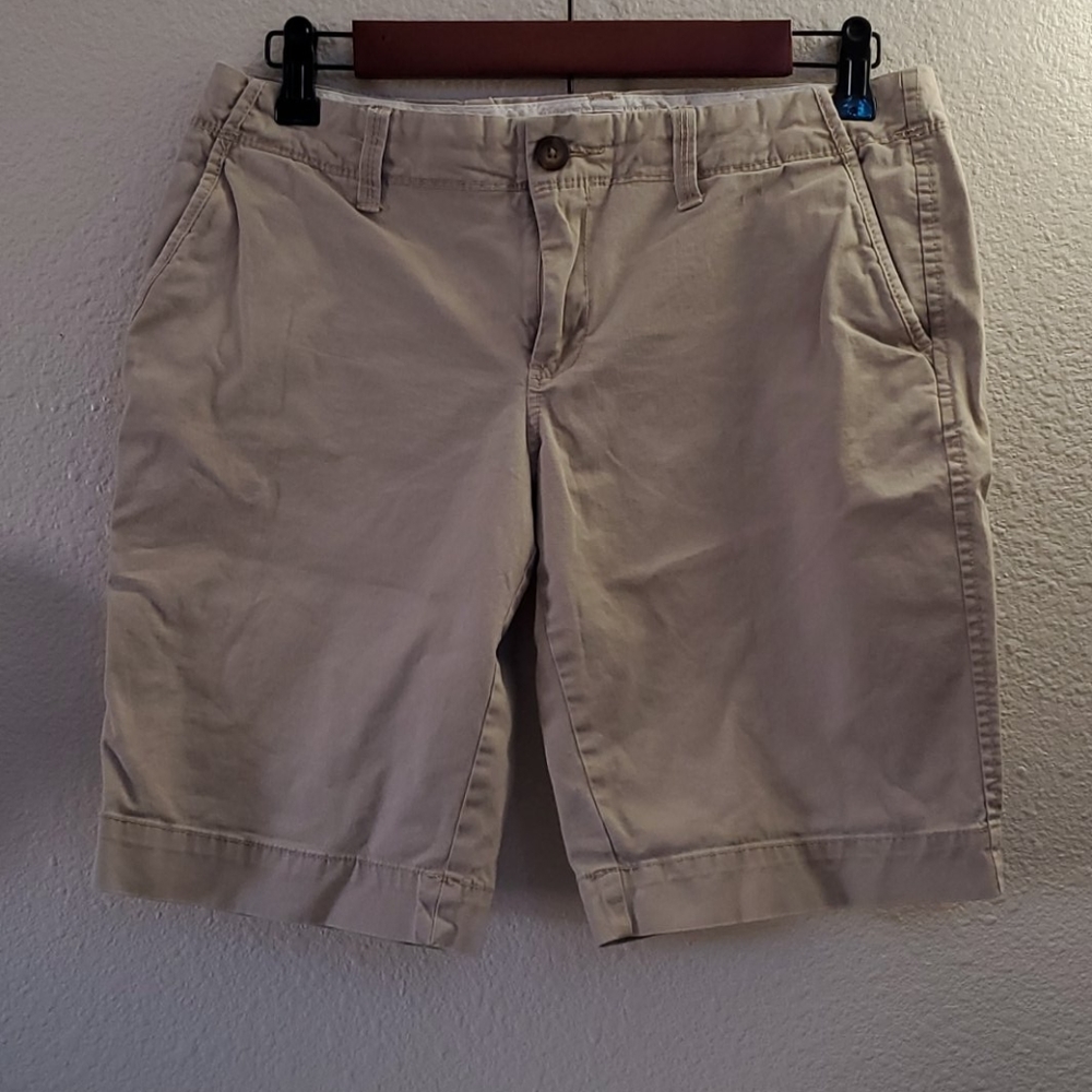 Old Navy Khaki Bermuda Shorts